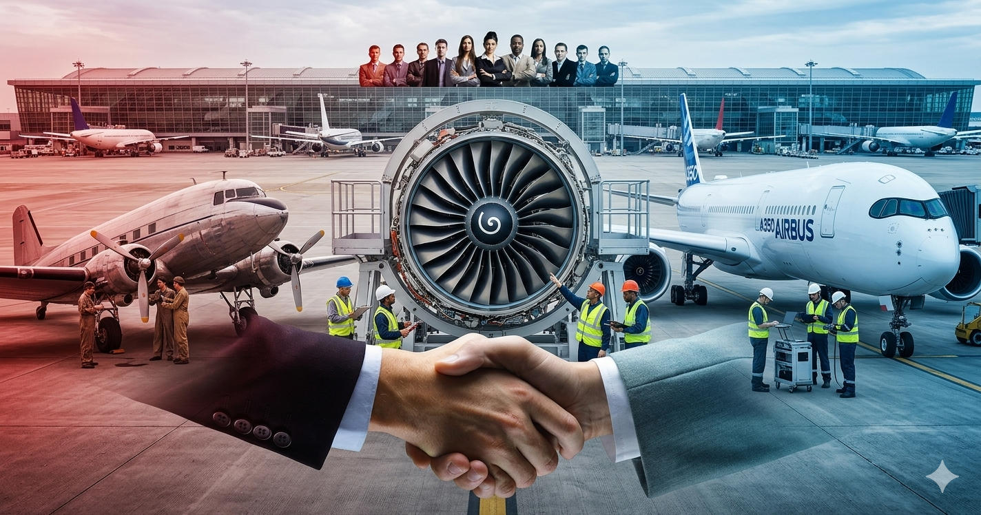 Aviation placement services facilitate career opportunities in airlines, airports, and MRO (Maintenance, Repair, and Overhaul) firms, with many agencies offering 100% job assistance for roles like cabin crew, ground staff, and technical engineer